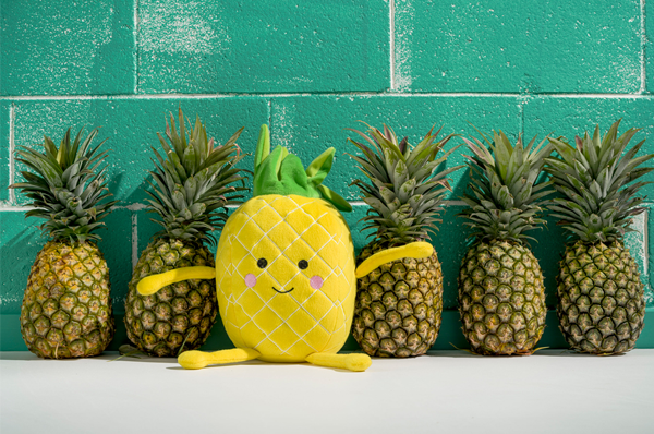 pineapple plush toy pillow
