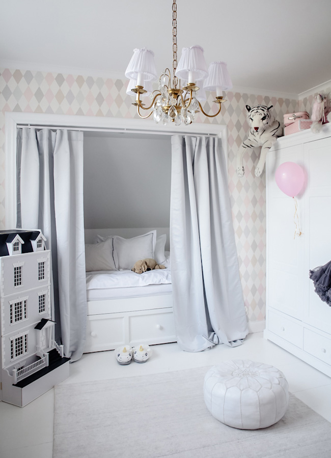 Cute Hide-ins for girlsrooms on Kids interiors