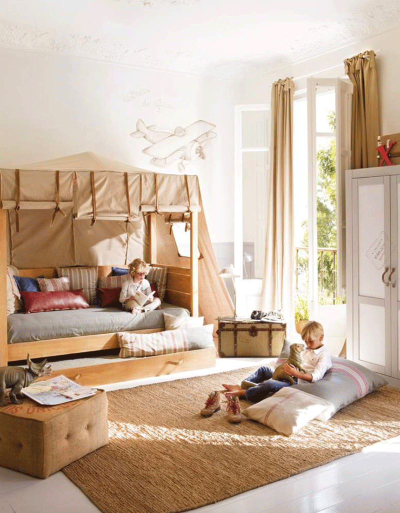 Safari-Chic Kids' Rooms - by Kids Interiors