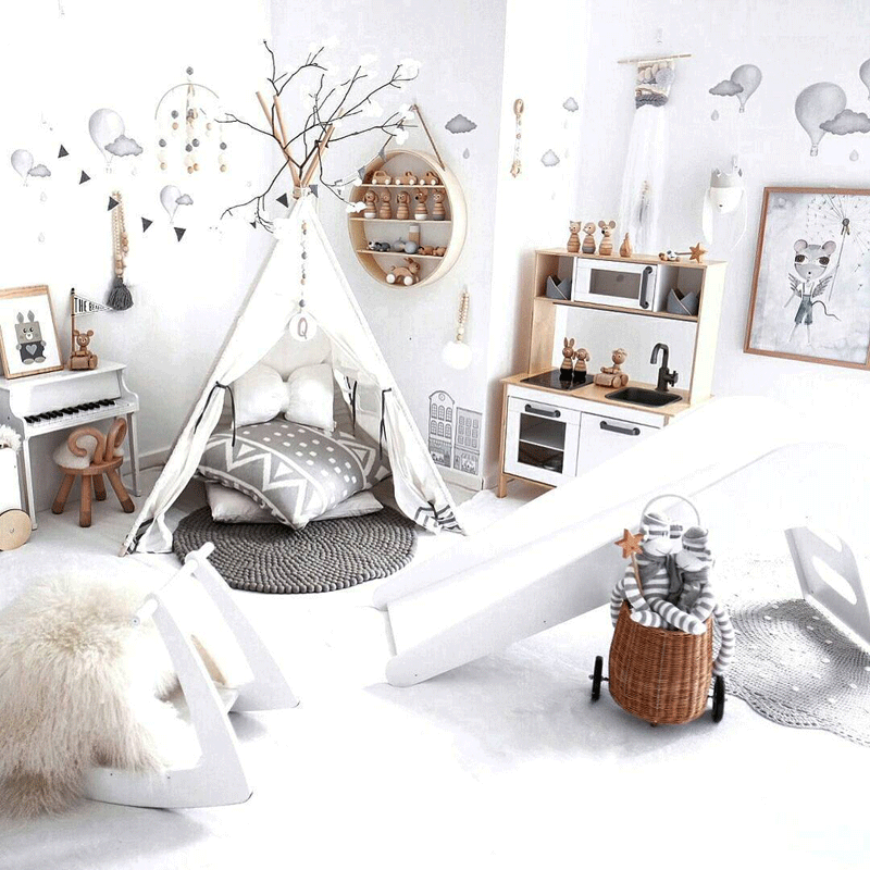 How to make a kid's room winter cosy