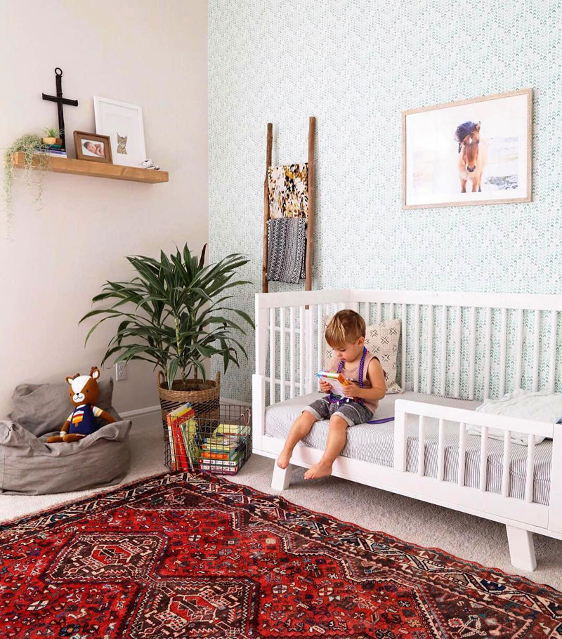 boho baby nursery decor
