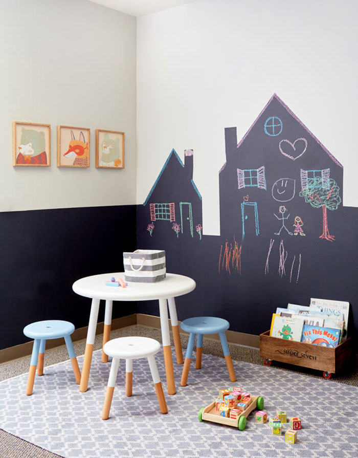 Chalkboard Fun: Creative Spaces for Kids’ Imagination