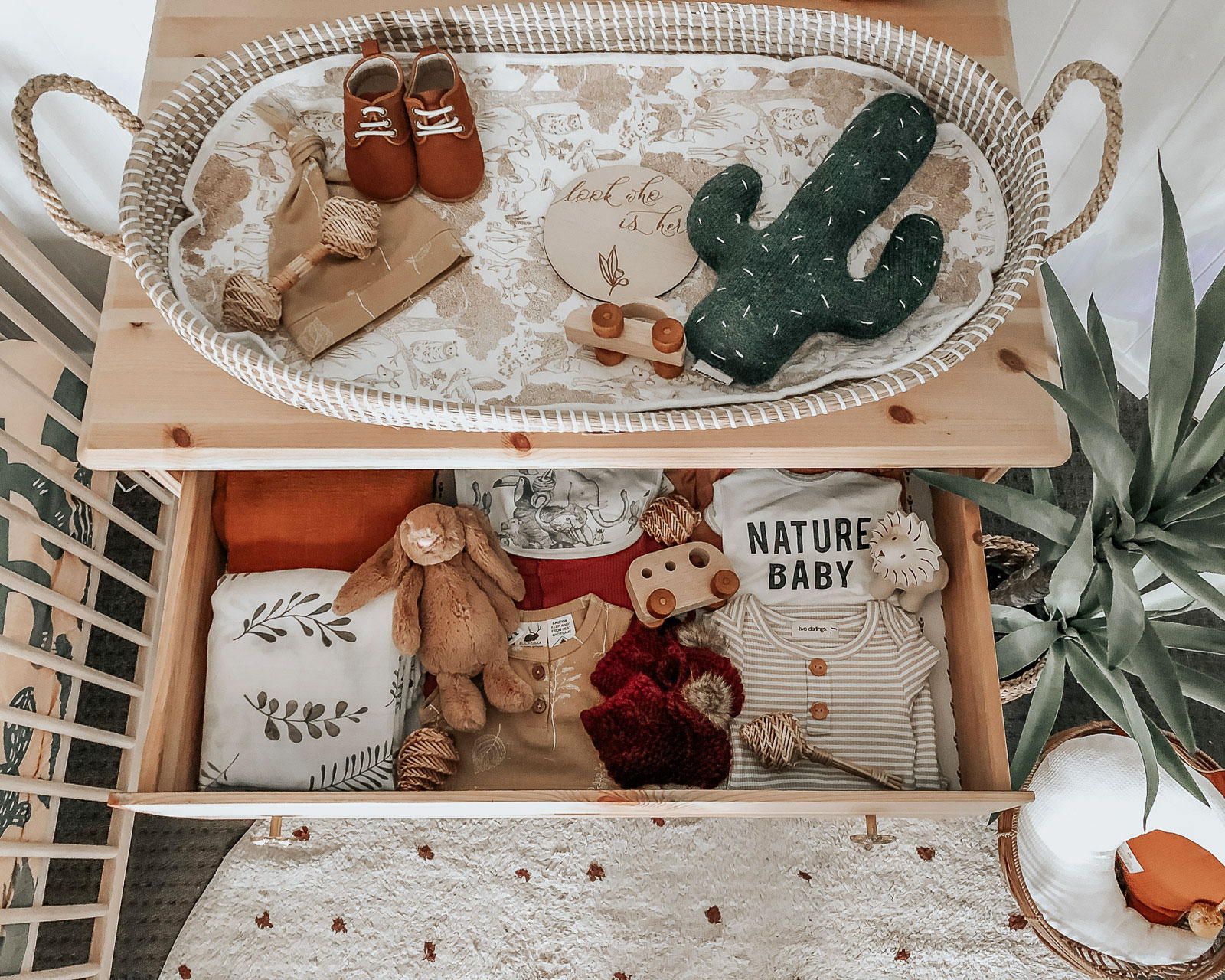 ROOMTOUR: ARCHIE'S NATURAL NURSERY WITH BREEZY PALMS - Kids Interiors