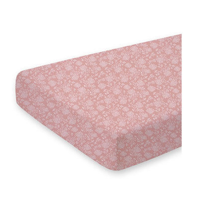 cot sheets pink