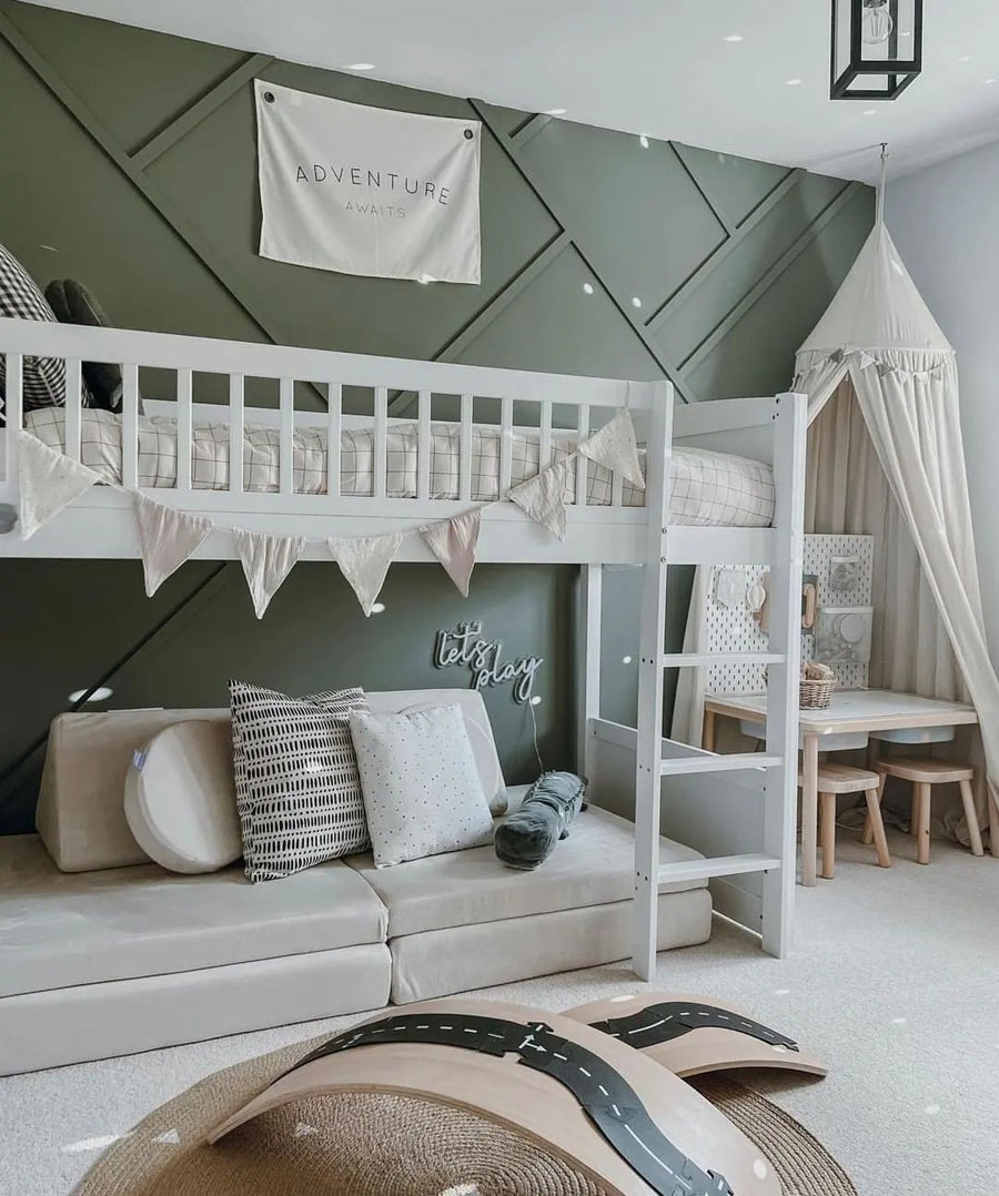 wall panelling kids rooms
